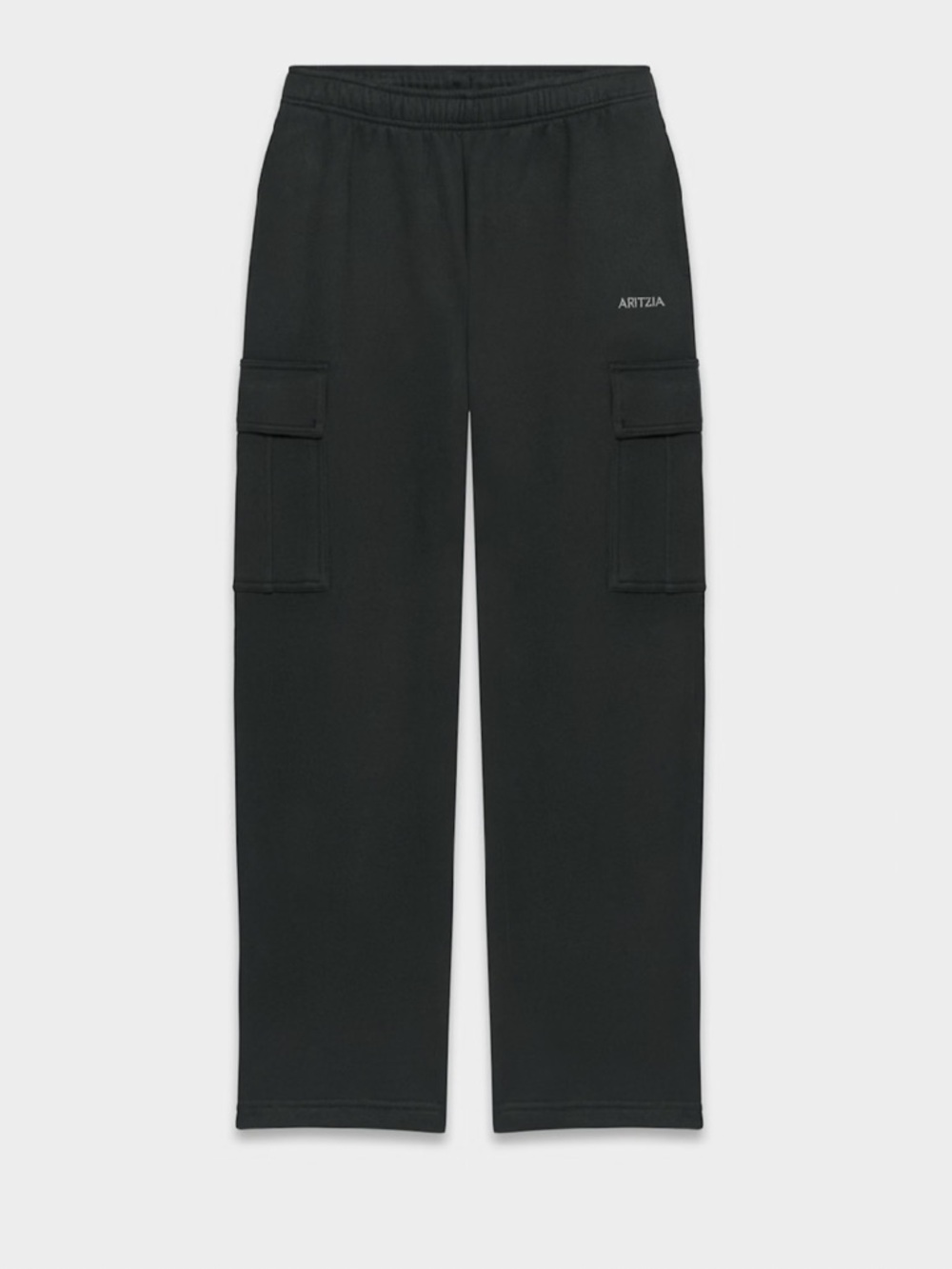 *2/$40*Aritzia Men’s Black Cargo Sweatpants with Side Pockets